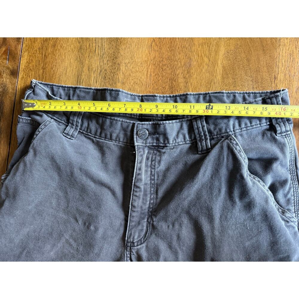Carhartt Rugged Flex Relaxed Fit Canvas Work Pants Gray 36x30 BN2291-M - Picture 6 of 9